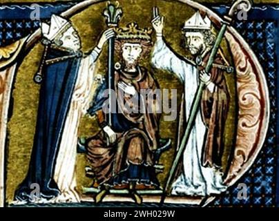 Baldwin 1 von Jerusalem. Stockfoto