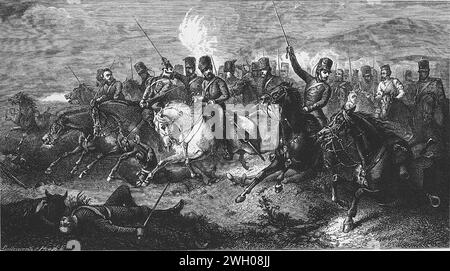 Barker--Rückkehr durch das Tal des Todes--1876. Stockfoto
