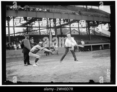 BASEBALL, Kongreß. Bei BAT-RAUCH, GEORGE WASHINGTON, REP. Aus Indiana, 1907-1917 Stockfoto