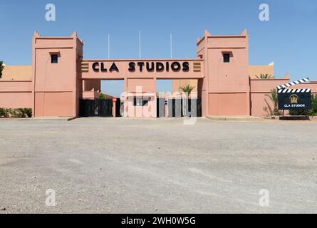 CLA Studios in Ouarzazate, Marokko. Stockfoto