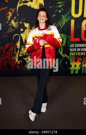 Betty Taube bei der Premiere des Kinofilms Bob Marley: One Love im Kino International. Berlin, 06.02.2024 *** Betty Taube bei der Premiere des Films Bob Marley One Love im Kino International Berlin, 06 02 2024 Foto:XS.xGabschx/xFuturexImagex Love 4209 Stockfoto