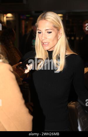 Sarah Kern bei der Rückkehr der Dschungelcamp-Kandidaten der RTL Reality-TV-Show 'Ich bin ein Star - holt mich hier raus' aus Australien auf dem Flugh Stockfoto