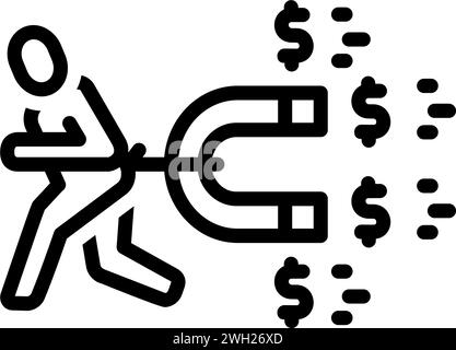 Symbol für wahrscheinlich, möglicherweise Stock Vektor