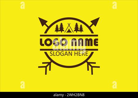 LOGO des Reisebüros Stock Vektor