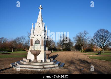 Readymoney Drinking Fountain (auch bekannt als Parsee Fountain) in Regent's Park, London, Großbritannien. Stockfoto