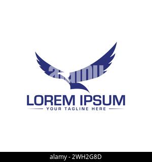 Eagle-Logo. Kreatives und modernes Logo-Design. Stock Vektor
