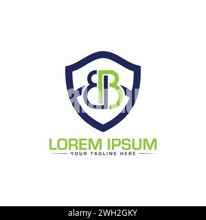 BB-Logo-Design. Stock Vektor