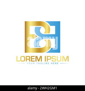 BB-Logo-Design. Stock Vektor