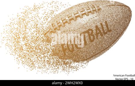 Goldene Ballons. Alles Gute zum Geburtstag Vektor-Illustration. Feierhintergrund. Stock Vektor