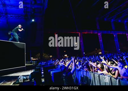 Mailand, Italien. August 2023. Joji tritt am 24. August 2023 live im Carroponte in Mailand auf. (Foto: Alessandro Bremec/NurPhoto) Credit: NurPhoto SRL/Alamy Live News Stockfoto