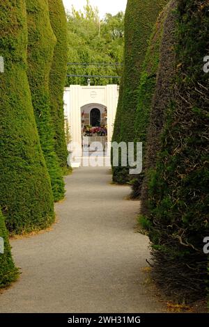 Cementerio Municipal Sara Braun, der städtische Friedhof von Punta Arenas, Chile Stockfoto