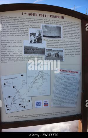 Les Saisies Stockfoto