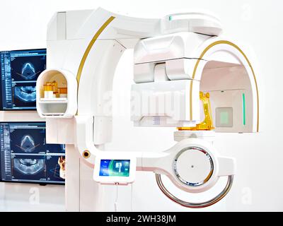 Computertomographie zur Ausstellung Stockfoto