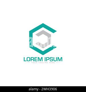 CC-Logo-Design. Stock Vektor