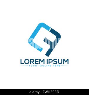 CF-Letter-Logo. Kreatives und modernes Logo-Design. Stock Vektor