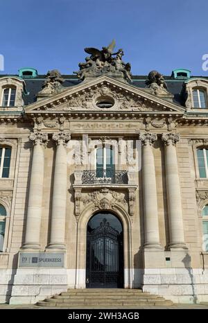 Spuerkeess Bank in Luxemburg-Stadt Stockfoto