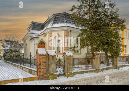 Die höchsten Wolkenkratzer in Rzeszów, Polen. Stockfoto