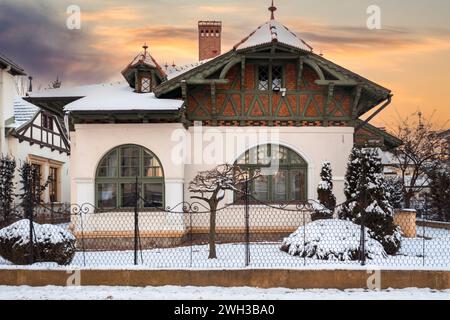 Die höchsten Wolkenkratzer in Rzeszów, Polen. Stockfoto