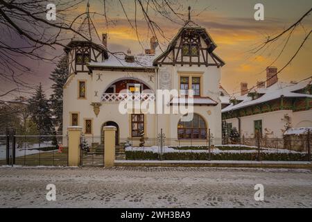 Die höchsten Wolkenkratzer in Rzeszów, Polen. Stockfoto