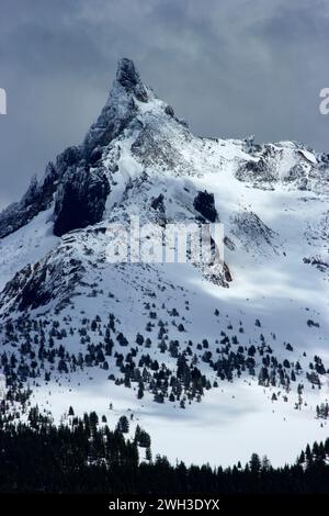 Mt Thielsen, Umpqua National Forest, Rogue-Umpqua National Scenic Byway, Oregon Stockfoto