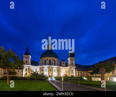 Abtei Ettal Ettal Oberbayern, Garmisch-Partenkirch Bayern, Bayern Deutschland Stockfoto