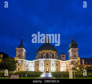 Abtei Ettal Ettal Oberbayern, Garmisch-Partenkirch Bayern, Bayern Deutschland Stockfoto