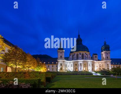 Abtei Ettal Ettal Oberbayern, Garmisch-Partenkirch Bayern, Bayern Deutschland Stockfoto