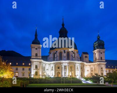 Abtei Ettal Ettal Oberbayern, Garmisch-Partenkirch Bayern, Bayern Deutschland Stockfoto