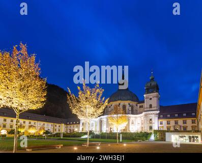 Abtei Ettal Ettal Oberbayern, Garmisch-Partenkirch Bayern, Bayern Deutschland Stockfoto