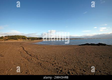 Traeth Llanddwyn, Teil des Newborough Warren National Nature Reserve. , Anglesey, Wales, Großbritannien Stockfoto