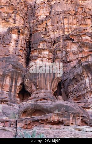 Naher Osten, Saudi-Arabien, Tabuk, Wadi Al-Disha, Prince Mohammed bin Salman Naturschutzgebiet. Wadi Al-Disha, bekannt als Grand Canyon von Saudi-Arabien Stockfoto