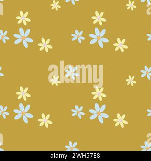 Nahtloses Muster mit Ostermotiv Stockfoto