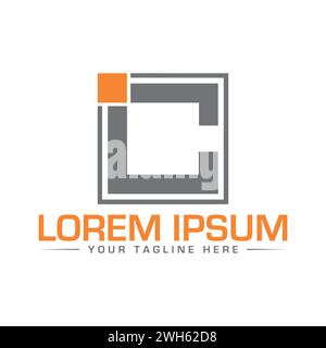 CJ Letter Logodesign. Kreatives und modernes CJ-Logo. Stock Vektor
