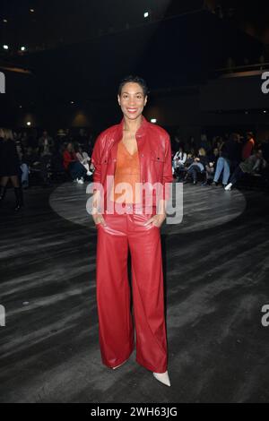 Annabelle Mandeng bei der Kilian Kerner Fashion Show in Berlin 07.02.2024 *** Annabelle Mandeng auf der Kilian Kerner Fashion Show in Berlin 07 02 2024 Stockfoto