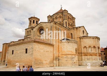 Toro, Colegiata de Santa Maria la Mayor (romanische 12. Jahrhundert). Provinz Zamora, Castilla y Leon, Spanien. Stockfoto