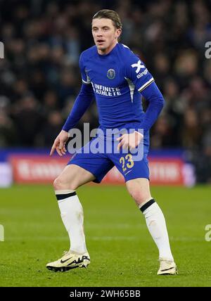 Birmingham, Großbritannien. Februar 2024. Conor Gallagher von Chelsea während des FA Cup Spiels im Villa Park, Birmingham. Der Bildnachweis sollte lauten: Andrew Yates/Sportimage Credit: Sportimage Ltd/Alamy Live News Stockfoto