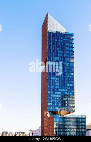 Manhattan Loft Gardens Stratford Wolkenkratzer, London, England Stockfoto