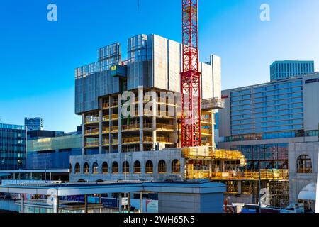 Rondo Stratford Wohnsitzentwicklung im Bau, London, England Stockfoto