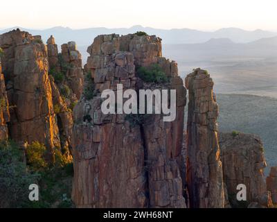 Valley of Desolation Camdeboo National Park Januar Eastern Cape Südafrika Januar Stockfoto