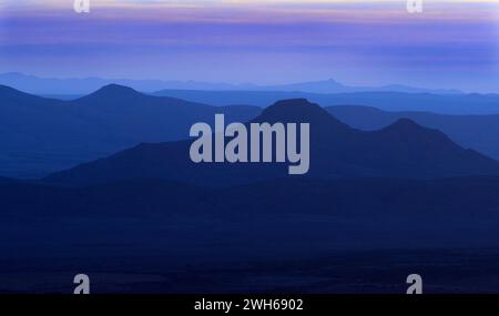 Valley of Desolation Camdeboo National Park Januar Eastern Cape Südafrika Januar Stockfoto