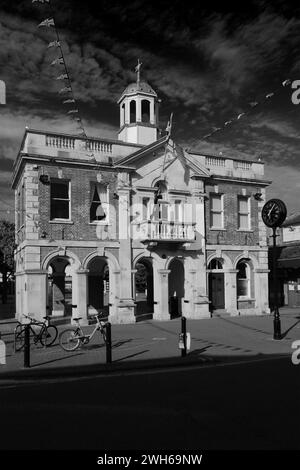 Das Christchurch Town Council Building, Christchurch Town, Dorset; England, Großbritannien Stockfoto