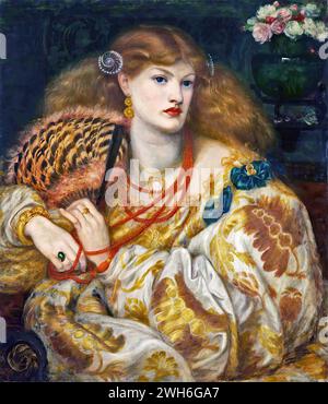 Dante Gabriel Rossetti, (1828–1882), Britischer Vorraffaelit Monna Vanna [1866] Stockfoto