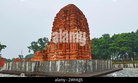 Blick auf den Laxman Tempel, Sirpur, Mahasamund, Chhattisgarh, Indien. Stockfoto