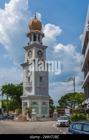 George Town, Penang, Malaysia - 12. März 2018: Queen Victoria Memorial Clock Tower. Stockfoto