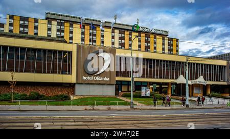 Praha, Tschechische Republik, 28 okt 2023, Hotel oslanka *** Praha, Tschechische Republik, 28 okt 2023, Hotel oslanka Copyright: XWolfgangxSimlingerx Stockfoto