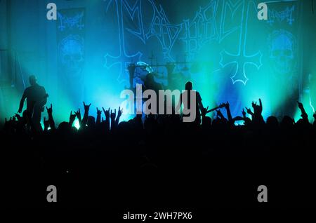 Mai 2022 im Fuzz Live Music Club, Athen/Griechenland Stockfoto