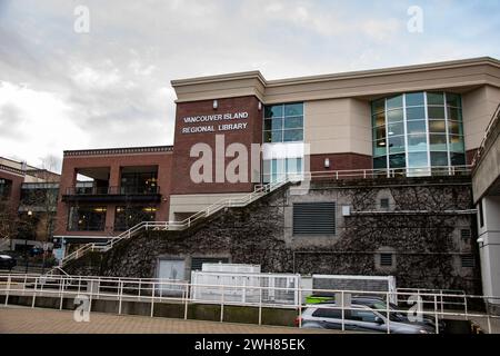 Vancouver Island Regional Library in Nanaimo, British Columbia, Kanada Stockfoto