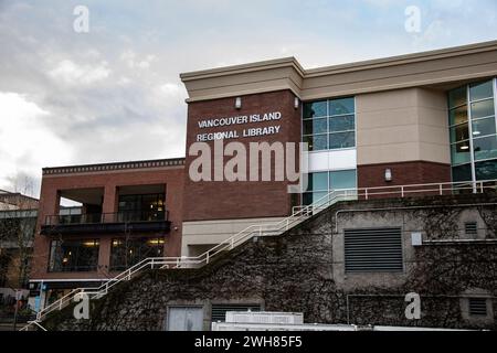 Vancouver Island Regional Library in Nanaimo, British Columbia, Kanada Stockfoto