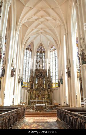 Stadtpfarrkirche In Steyr, Oberösterreich, Österreich Stockfoto