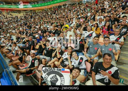 Manaus, Brasilien. Februar 2024. SP - MANAUS - 02/08/2024 - CARIOCA 2024, VASCO (Foto: Antonio Pereira/AGIF/SIPA USA) Credit: SIPA USA/Alamy Live News Stockfoto